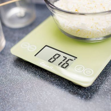 Escali Arti Metallic Glass Kitchen Scale