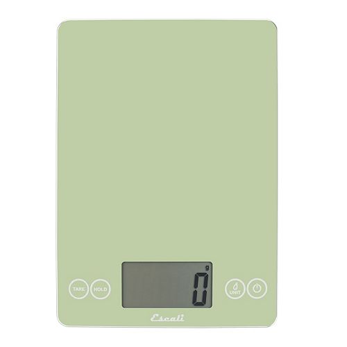 Escali Arti Metallic Glass Kitchen Scale
