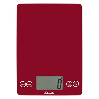 Escali Arti Metallic Glass Kitchen Scale