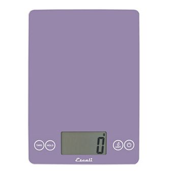 Escali Arti Metallic Glass Kitchen Scale