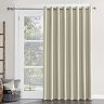 Sun Zero Blackout 1-Panel Ludlow Patio Door Window Curtain - 100" x 84"