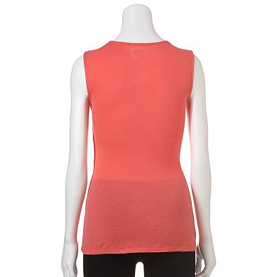 Apt. 9® Shirred Pieced Tank - Women's