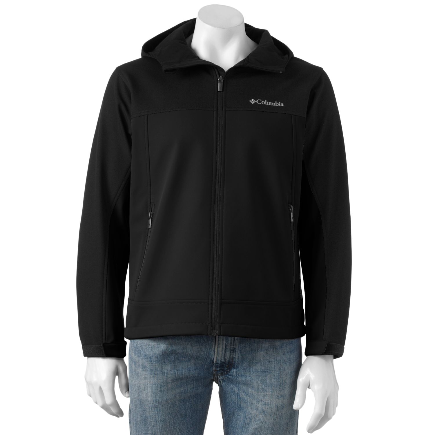 columbia smooth spiral hooded softshell jacket