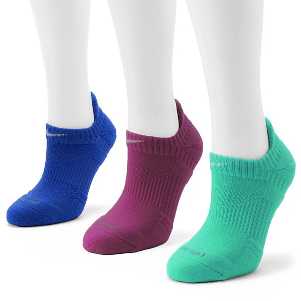 Nike 3-pk. Dri-FIT Cushioned No-Show Socks