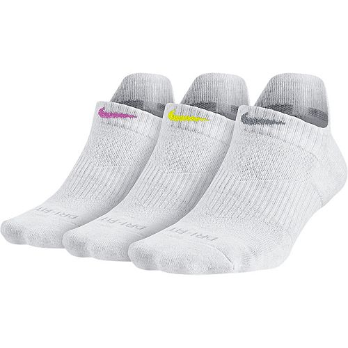 nike cushioned socks no show