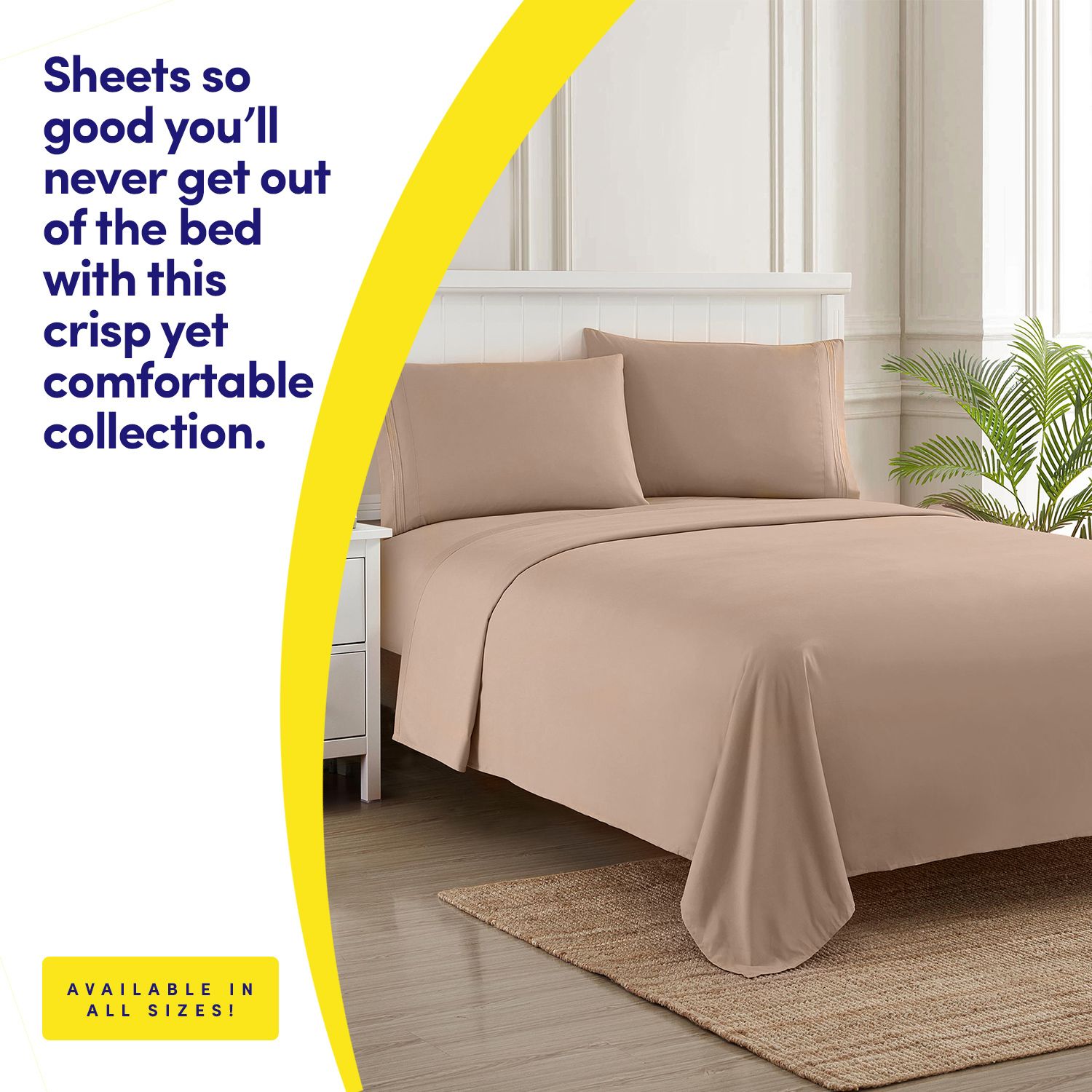 Sweet Home Collection 1800 Supreme Soft Deep Pocket Sheet Set