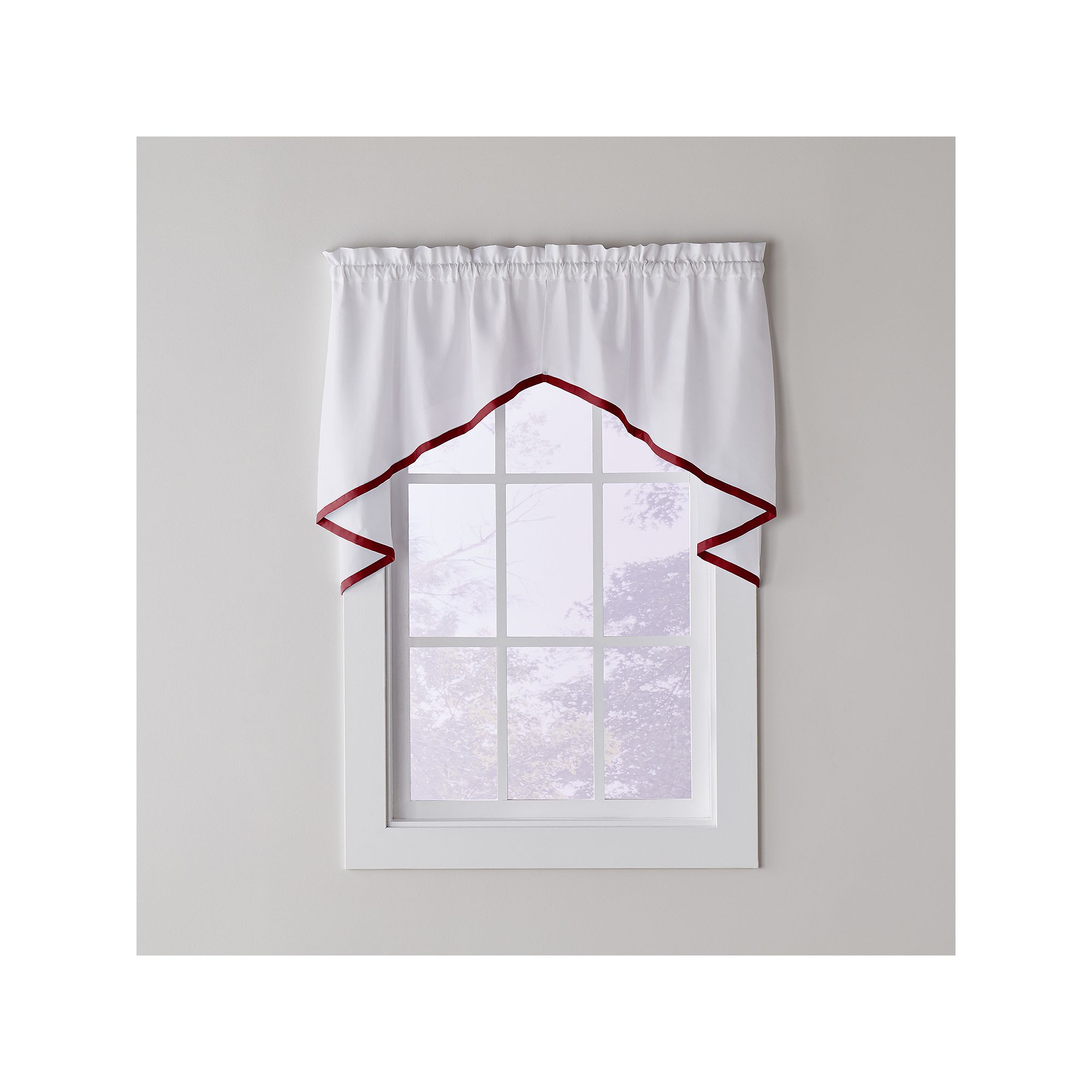 Saturday Knight, Ltd. Kate Swag Curtain Pair - 57 x 28, Pink
