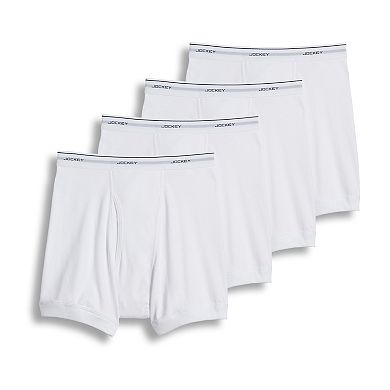 Men's Jockey 4-pack Classic Full-Rise Boxer Briefs