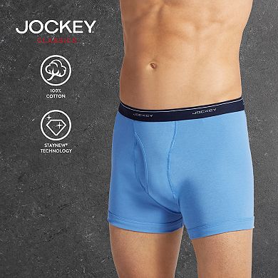 Men's Jockey 4-pack Classic Full-Rise Boxer Briefs