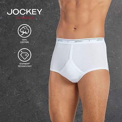 Big & Tall Jockey 2-pack Classic Full-Rise Briefs