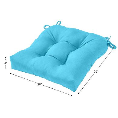 Greendale Home Fashions 20" Outdoor Sunbrella Fabric Chair Cushion