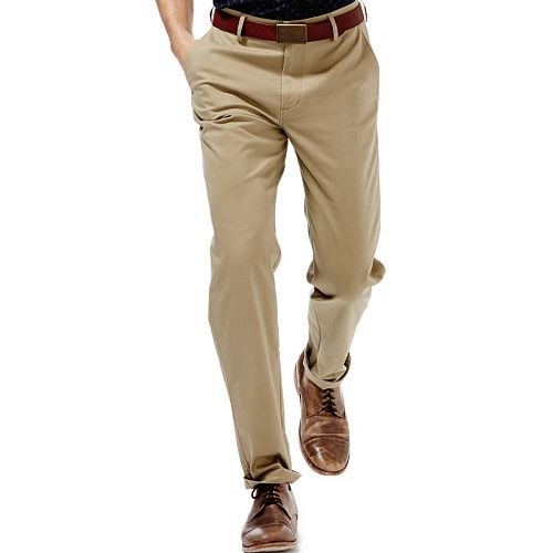 Men's Haggar® Performance Cotton Slacks StraightFit Comfort Flex
