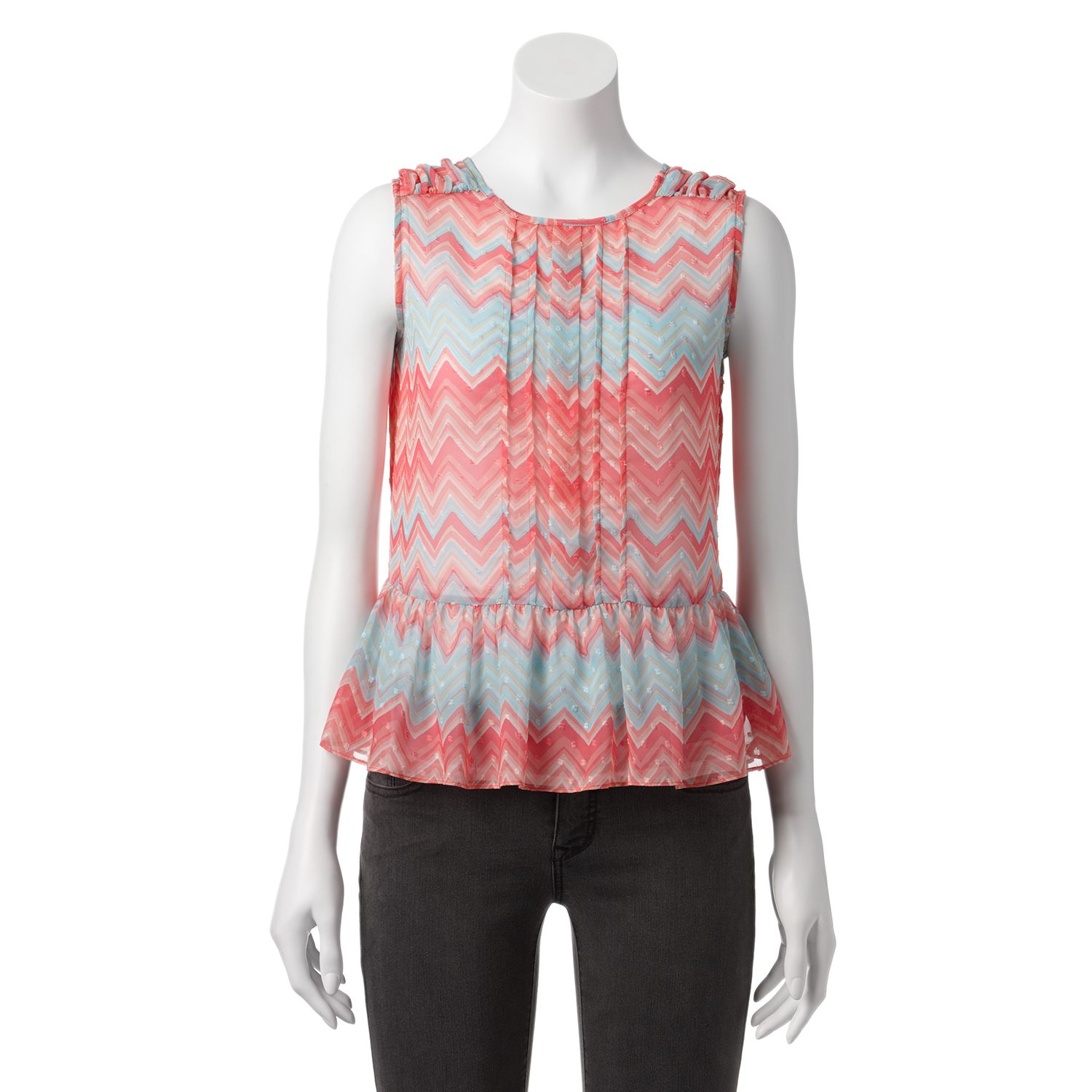 kohls peplum top