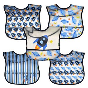 Green Sprouts by i play. 5-pk. Wipe-Off Bibs