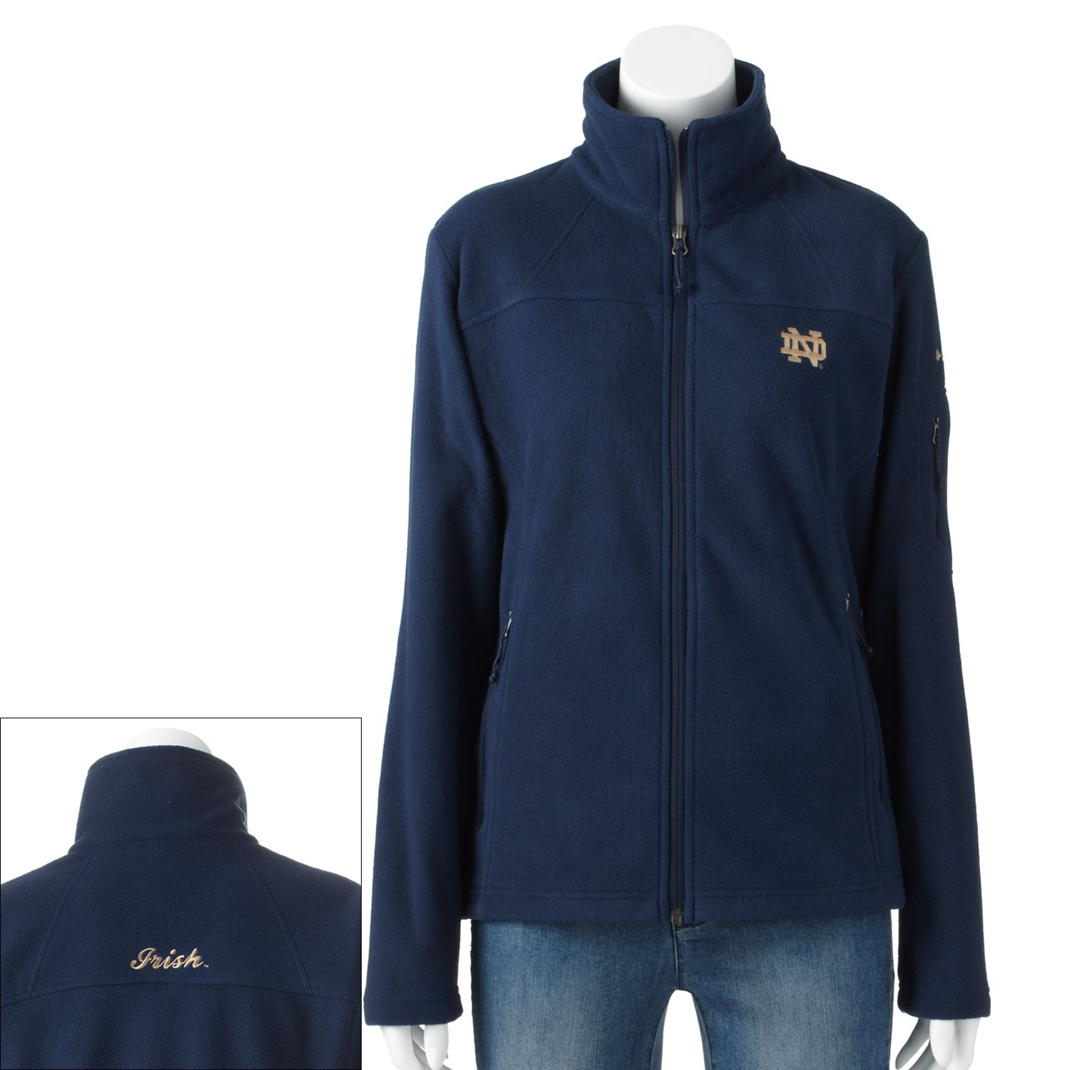 notre dame columbia jacket