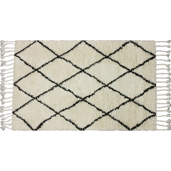 Nuloom Harper Moroccan Trellis Wool Rug, 8 X Square Rug Wool