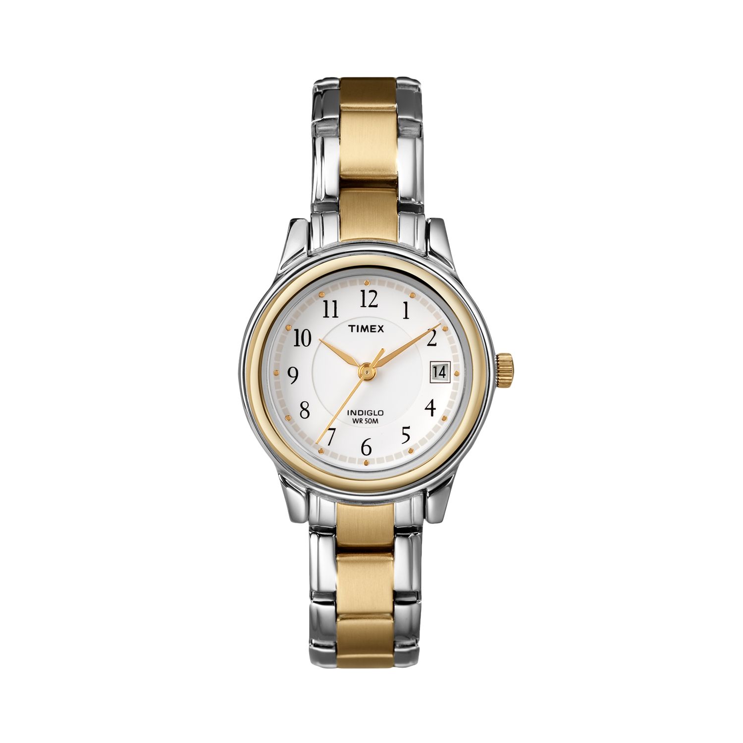 timex two tone women's watch