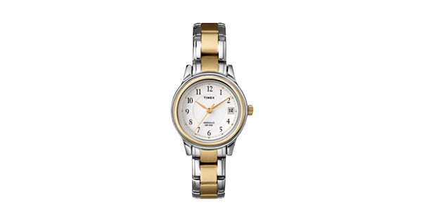 Timex Women's Two Tone Dress Watch - T257719J