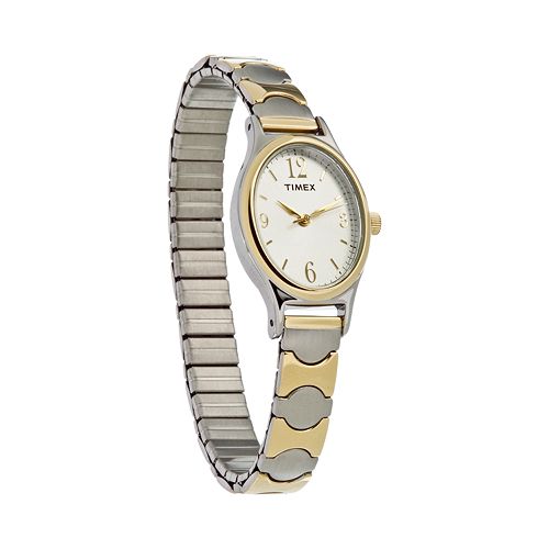 timex two tone women's watch