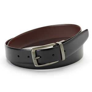 Apt. 9® Hi-Lo Reversible Leather Belt - Men
