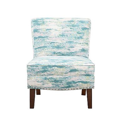 Madison Park Hayden Abstract Slipper Accent Chair