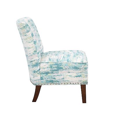 Madison Park Hayden Abstract Slipper Accent Chair