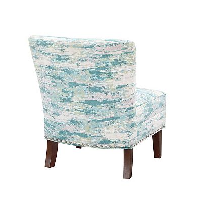 Madison Park Hayden Abstract Slipper Accent Chair