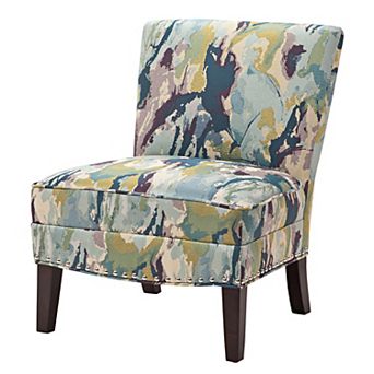Madison Park Hayden Abstract Slipper Accent Chair