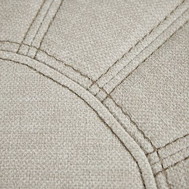 Madison Park Taylor Round Pouf Ottoman