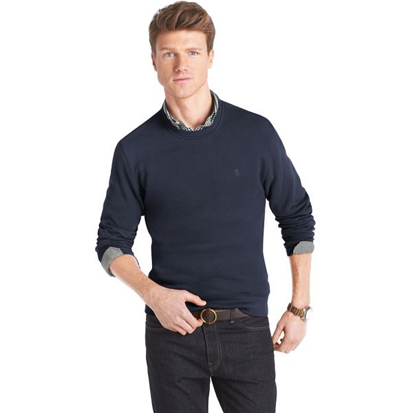 IZOD Solid Sueded-Fleece Crew - Men