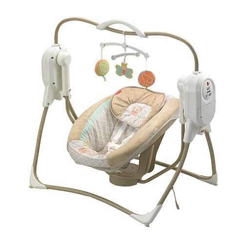 Fisher Price Space Saver Cradle N Swing Power Plus