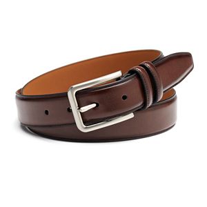 Men's Croft & Barrow® Feather-Edge Stitched Belt