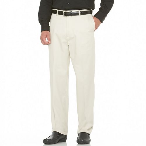 Men's Savane Performance Straight-Fit Easy-Care Flat-Front Chinos