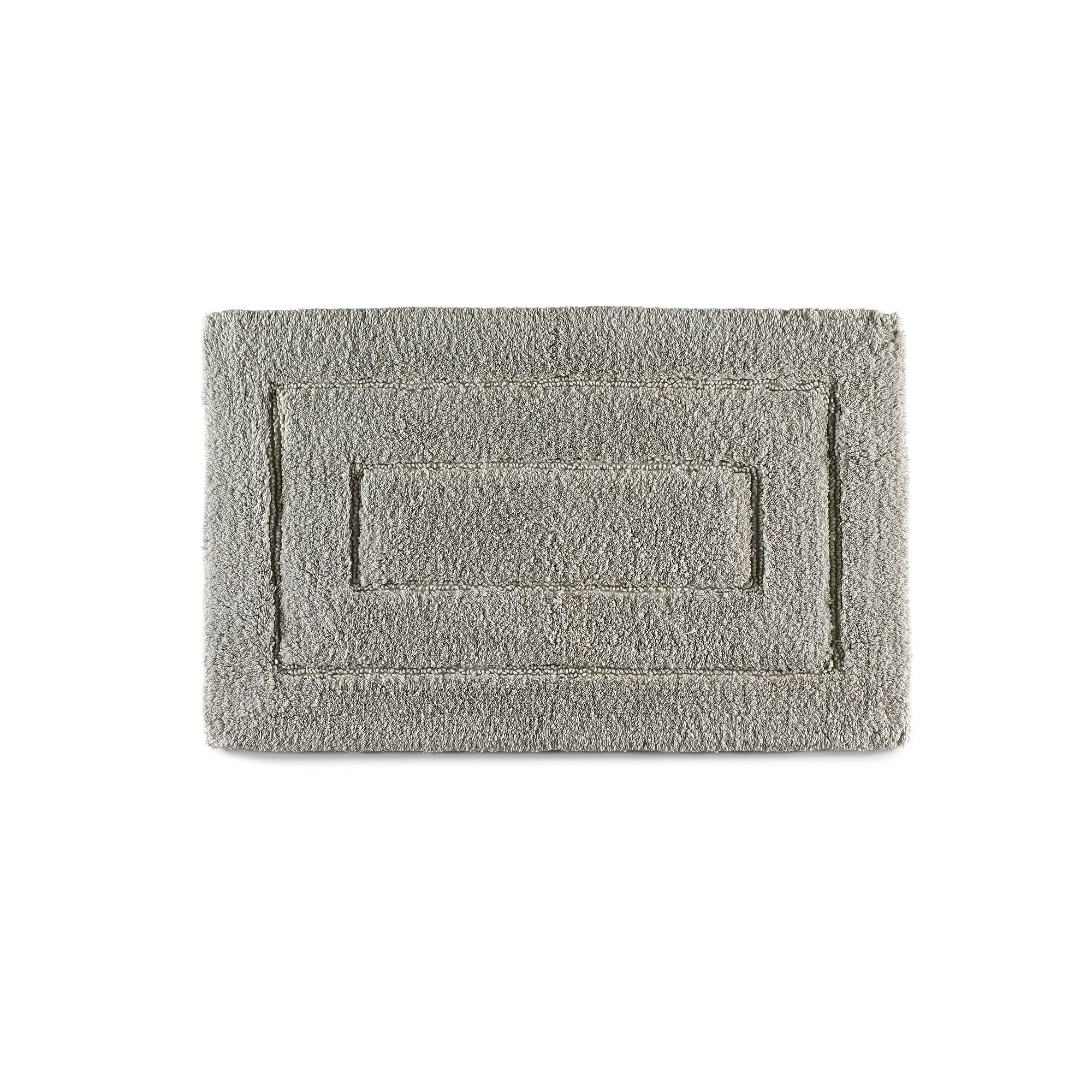 Cassadecor Signature Solid Bath Rug, Dolphin Gray