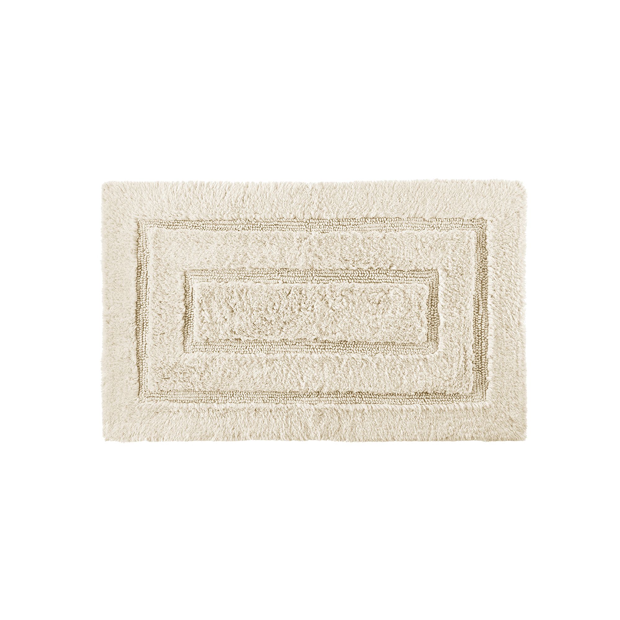 Cassadecor Signature Solid Bath Rug, Ivory