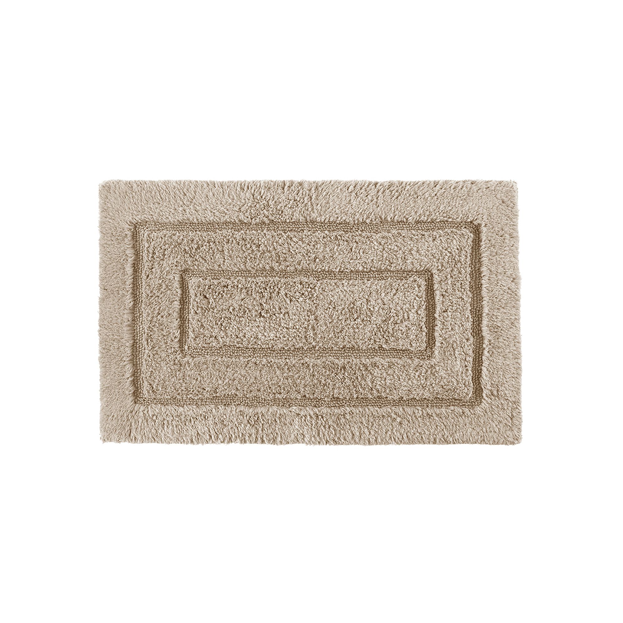Cassadecor Signature Solid Bath Rug, Linen