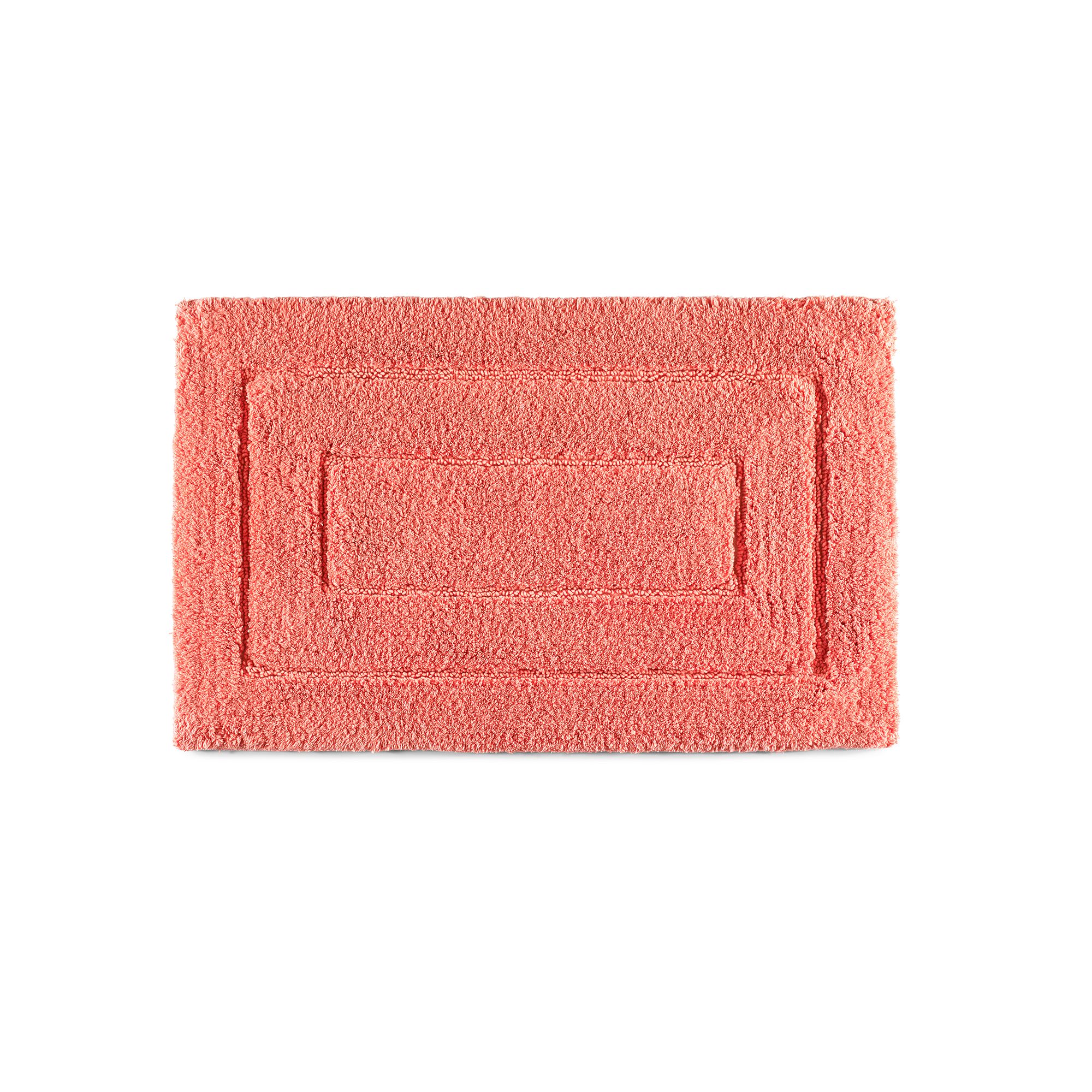 Cassadecor Signature Solid Bath Rug, Wild Pink