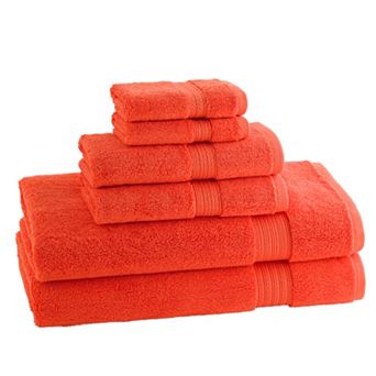 Cassadecor Signature Solid 6 pc Bath Towel Set