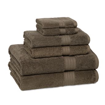 Cassadecor Signature Solid 6 pc Bath Towel Set
