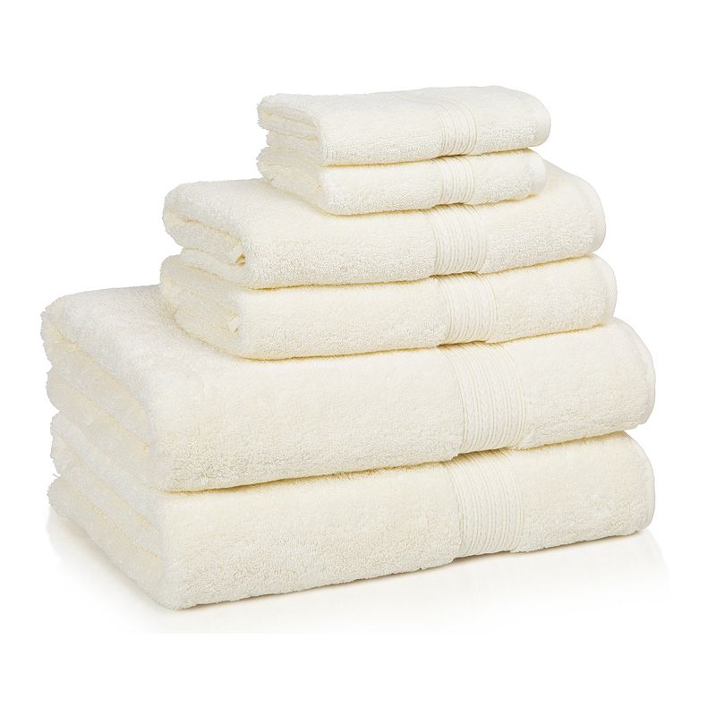 Cassadecor Signature 100% Cotton 6-Pc. Towel Set - Ivory