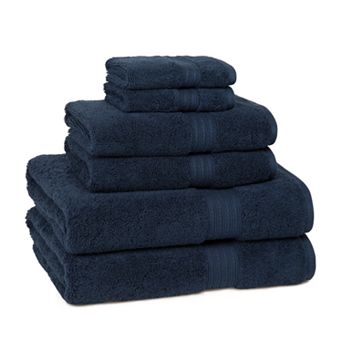 Cassadecor Signature Solid 6 pc Bath Towel Set
