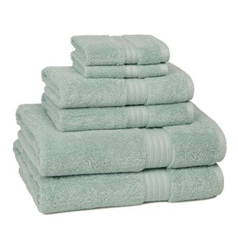 Cassadecor Signature Solid 6 pc Bath Towel Set