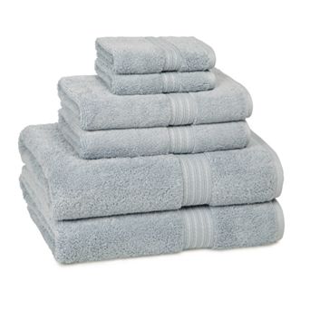 Cassadecor Signature Solid 6 pc Bath Towel Set