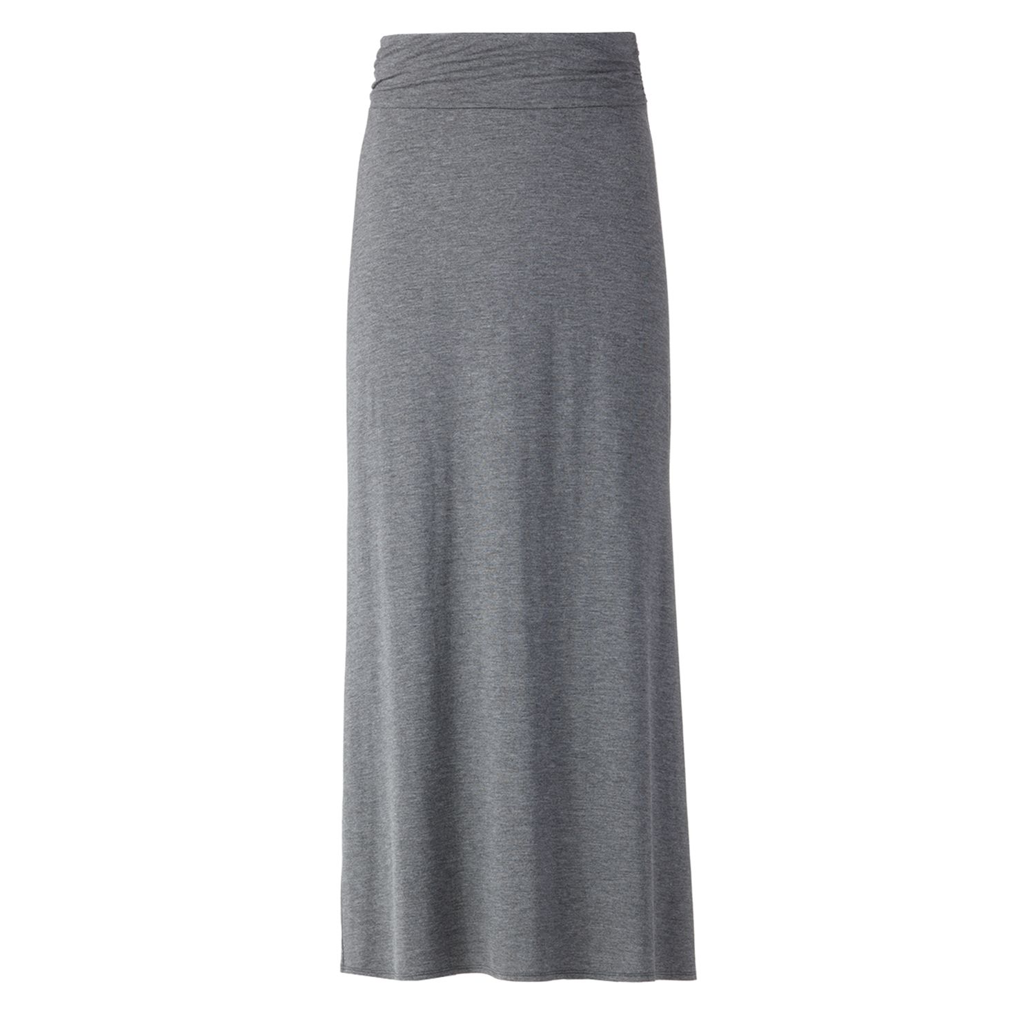 kohls long black skirt