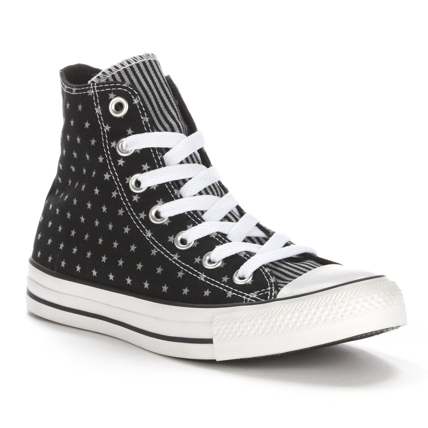 Adult Converse All Star Stars \u0026 Bars High-Top Sneakers