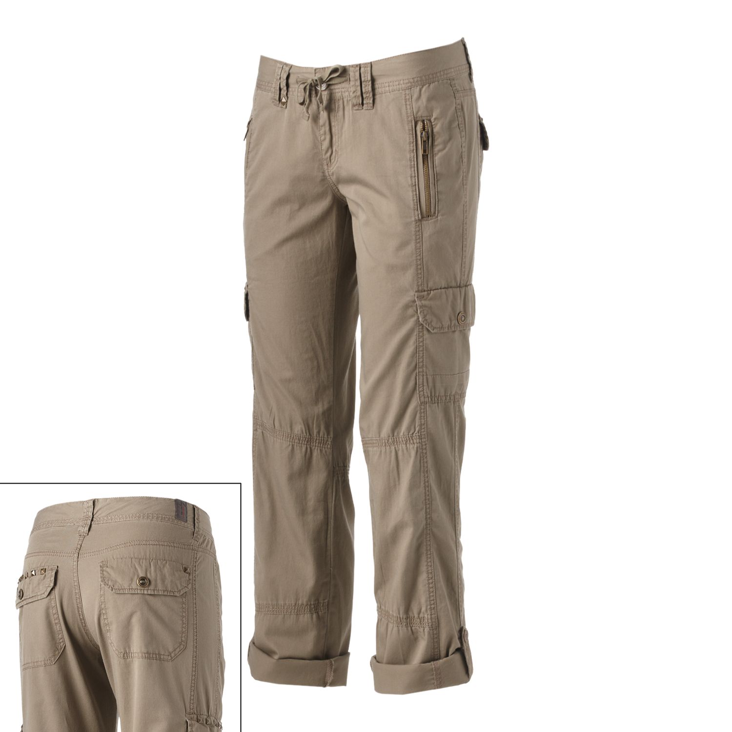 womens cargo pants kohls