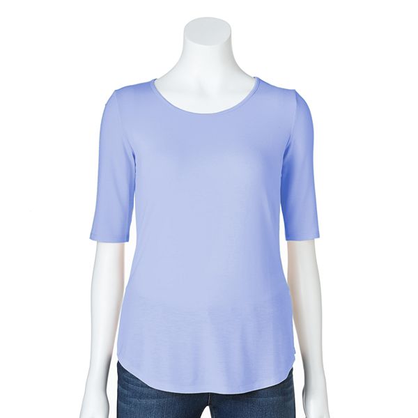 Women's Apt. 9® Shirt-Tail Hem Tee