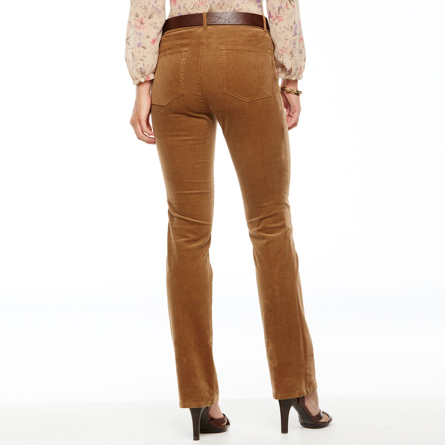 Chaps Corduroy Straight-Leg Pants - Women's