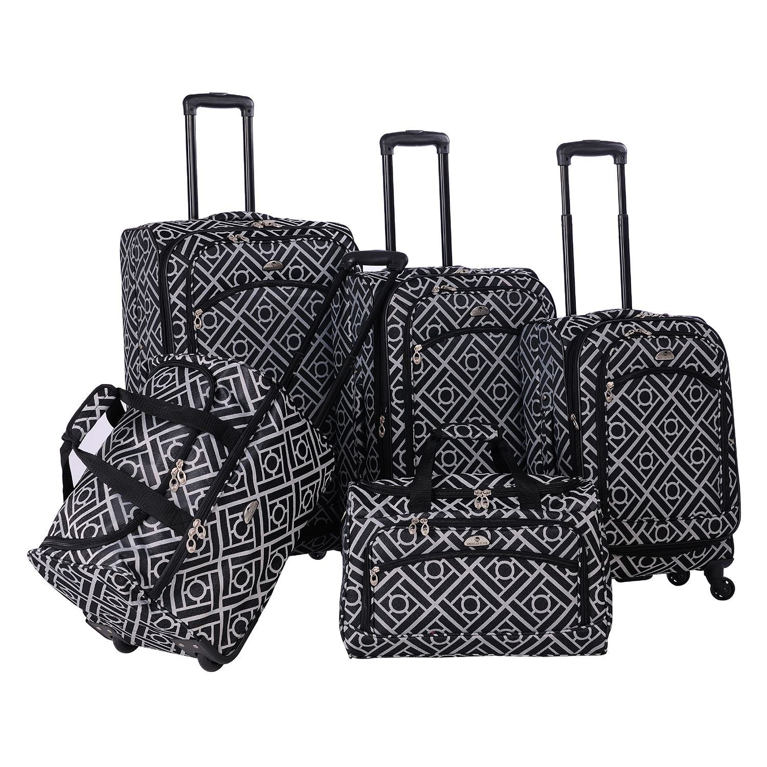 kohls 5 piece luggage set