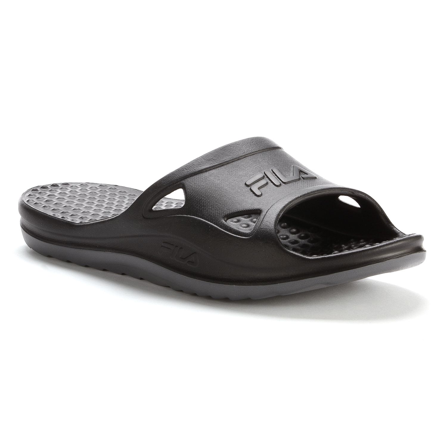 fila sandals mens grey